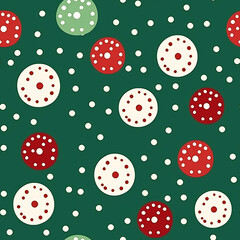 Seamless pattern, tileable polka dot country style print for minimal dotted wallpaper, wrapping paper, scrapbook, fabric and dots product design