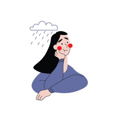 Mental Health & Psychology Flat Characters