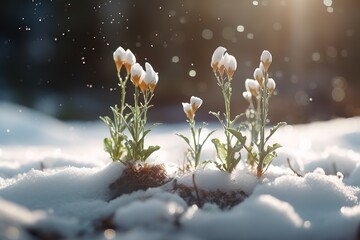 First Spring Blooms