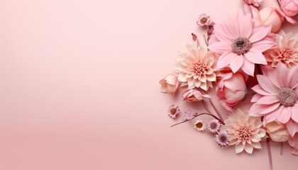pink cherry blossom frame