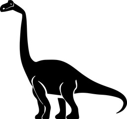 Fototapeta premium Diplodocus icon 2