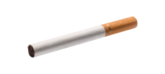 Cigarette isolated on transparent layered background
