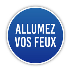 Panneau EPI allumage des feux