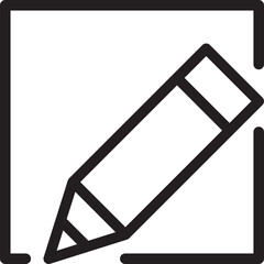 Note icon vector sign. Paper message or document page.