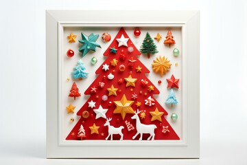 クリスマスのアイコン（3Dピクト）
