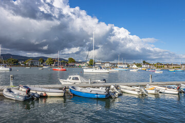 Fototapeta premium Ireland, Dungarvan - August 31 2023 