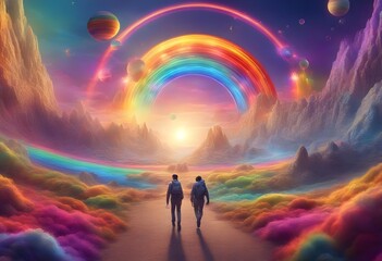 traveling to the rainbow