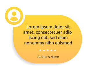 3D bubble testimonial banner, quote, infographic. Social media post template designs for quotes. Empty speech bubbles, quote bubbles and text box. Vector Illustration EPS10.