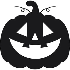 Halloween Pumpkin Silhouette