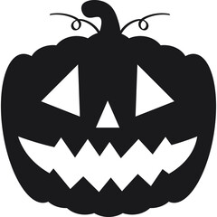 Halloween Pumpkin Silhouette
