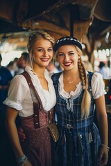 M&auml;dchen auf den Oktoberfest, Generated image