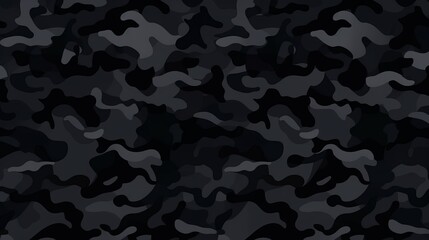 a camouflage design. fashionable dark gray camouflage material. Military appearance. a shadowy background.