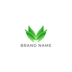 ILLUSTRATION ABSTRACT GEOMETRIC LEAF NATURE. ECO ELEMENT LOGO ICON DESIGN VECTOR FOR YOUR BRAND, BUSINESS