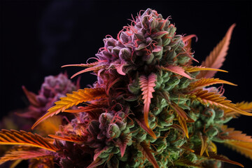 Naklejka na ściany i meble Cannabis Blüte