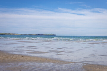 Ireland, Tramore - August 31 2023 "Last day on summer in Tramore"