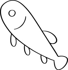 cartoon fish illustration.