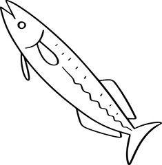 cartoon fish illustration.
