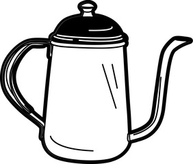 Vector Coffee Themed Element