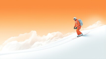 Snowboarding sport design