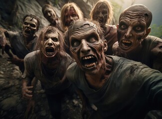 A group of zombies