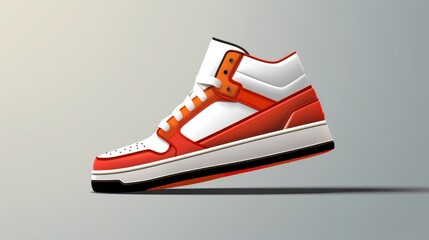 Basketball shoes design template