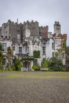 Ireland, Clonegall - August 31 2023 "Huntington Castle and Gardens in Clonegall town"