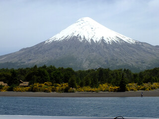 volcano Osorno in southern Chile