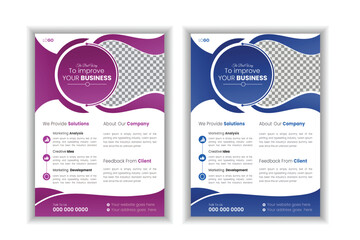 corporates business flyer design