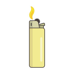 Lighter icon vector on trendy design