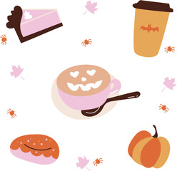Halloween cafe