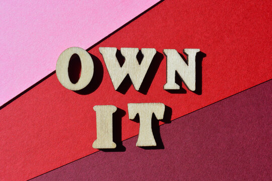 Own It, phrase as banner headline