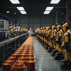Robotic Arms on a Factory Floor