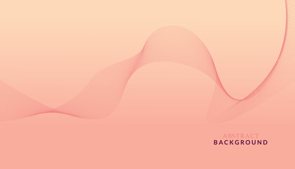 Vector pink background with wavy lines. Abstract waves background. Vector illustration of pink waves