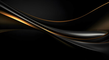 black and gold luxury background
