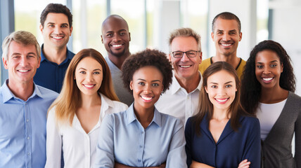 Obraz premium photo of Diverse Multiethnic People with Different Jobs