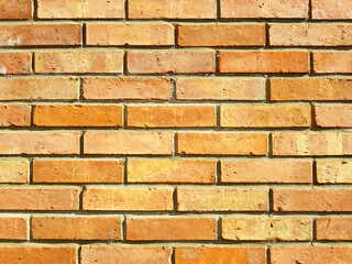 Red brick wall texture background.