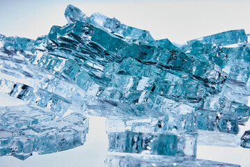 gesplittertes Glas