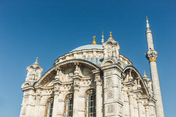 Fototapeta na wymiar view of mosquee architecture detail 