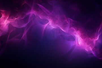 Background with vibrant flashes of purple and pink light against a dark backdrop. Generative AI