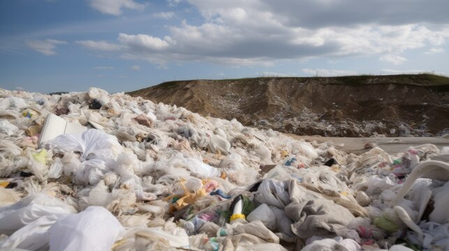 Landfill Overflow from Disposable Diapers