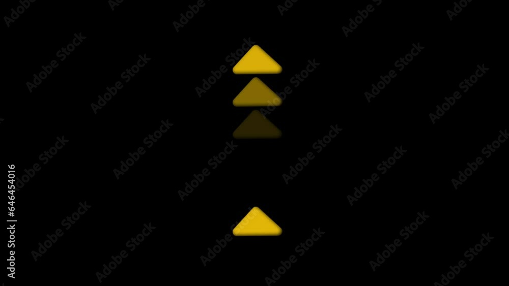 Poster abstract beautiful arrow line loading icon