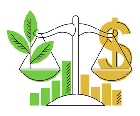 Green Economy, balance of ecology and incomes