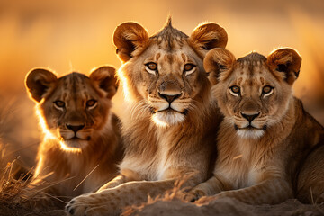 "Youthful Vigilance - Amazing Coalition of Young Lions Paying Close Attention"

