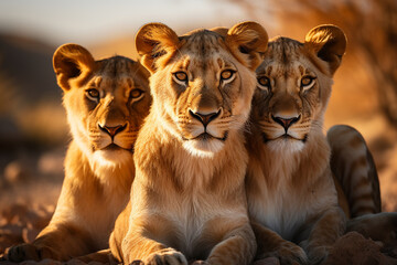 "Youthful Vigilance - Amazing Coalition of Young Lions Paying Close Attention"


