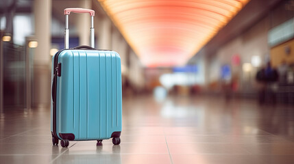 close up of a luggage 