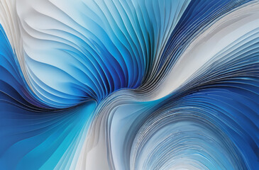 abstract blue and white artwork  for background with vibrant gradients and textures concept dynamic designs