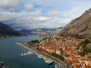 Fototapeta na wymiar Old town of Kotor, Montenegro