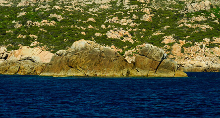 Isola della Maddalena. Arcipelago Maddalena.  Provincia di Sassari, Sardegna. Italy.