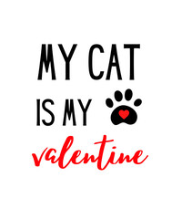 valentine cat lover