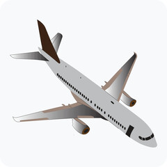 airplane vector eps